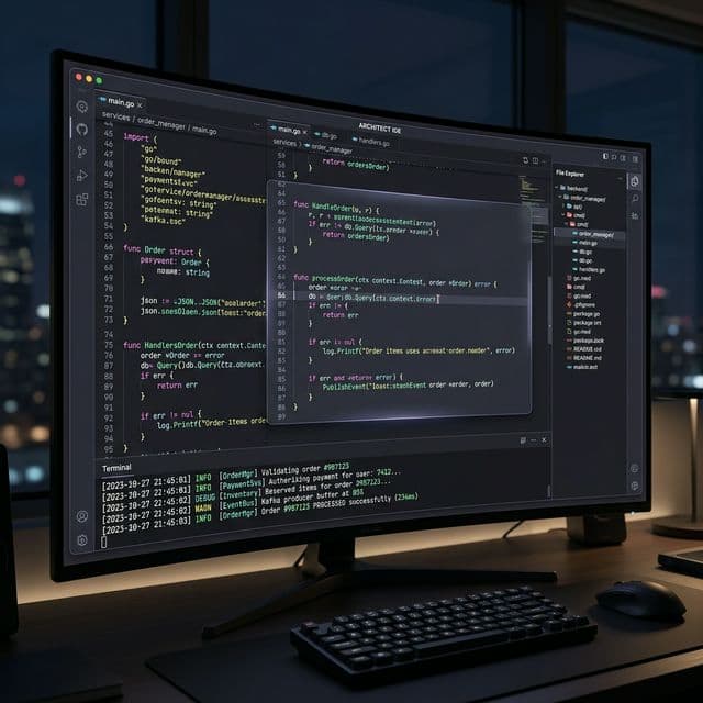 System architecture representing clean code migration structure