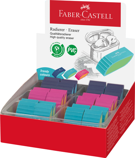 Faber-Castell Bicolour in 3 Assorti Colours Show 24 Pieces